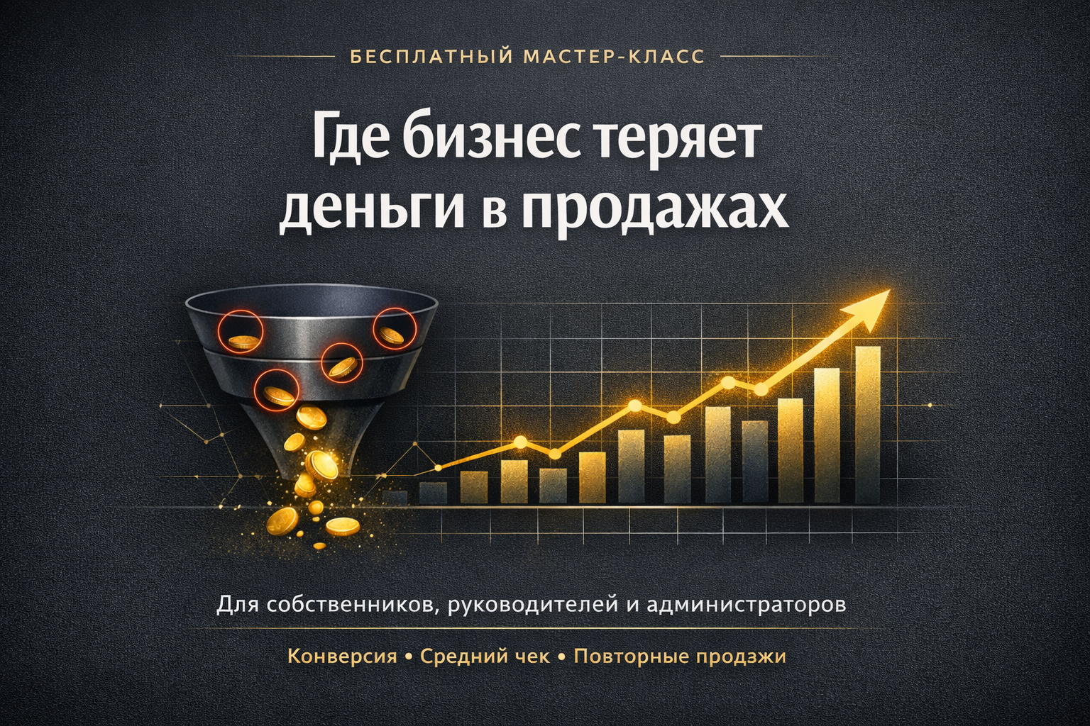 Где ваш бизнес теряет деньги в продажах: как увеличить выручку без дополнительных вложений в рекламу