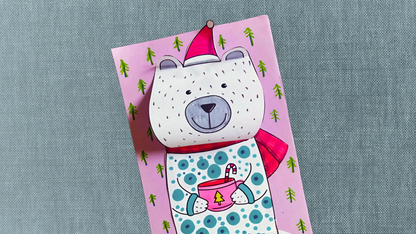 Мастер-класс "ПрОДЕЛКИ. Белый мишка"