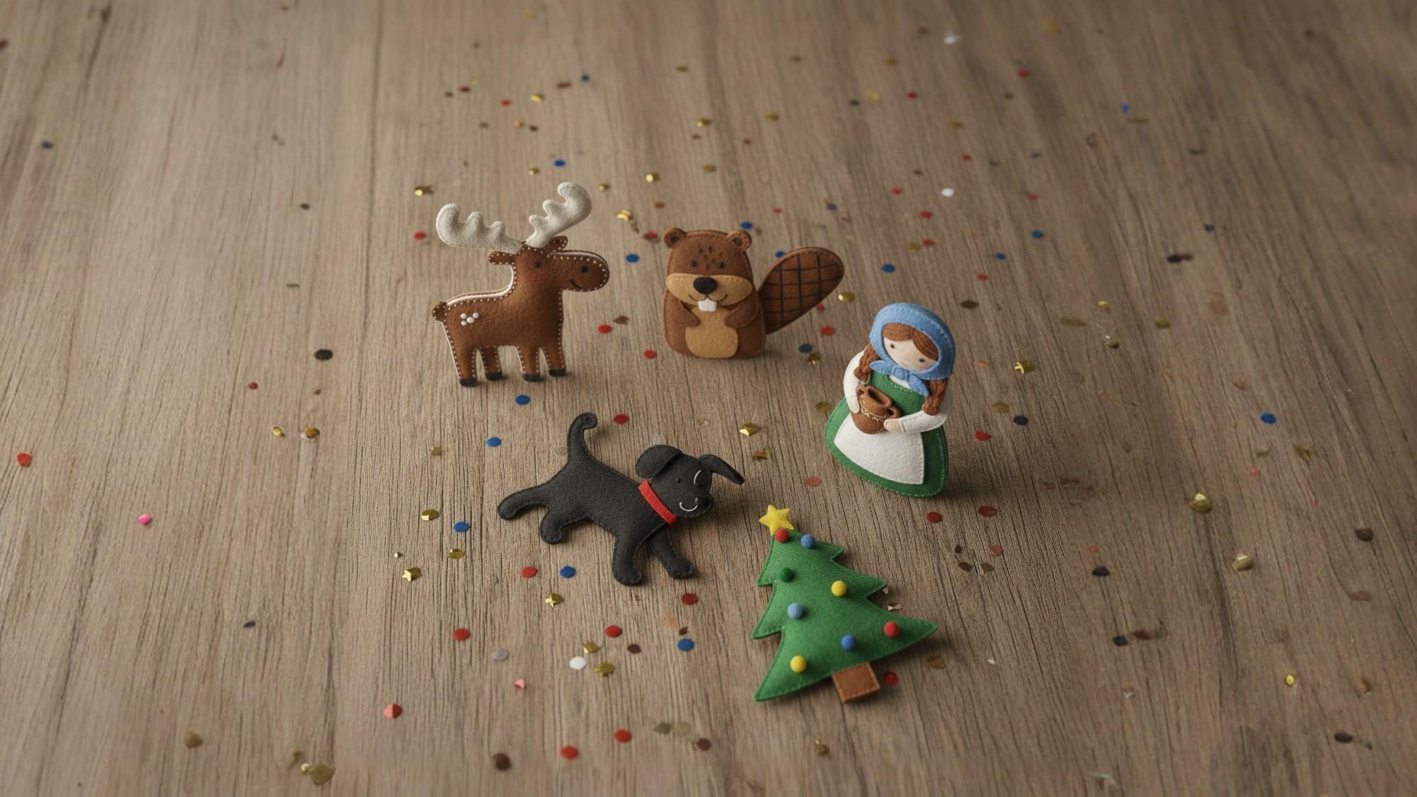 Мастер-класс по созданию новогодней игрушки из фетра «Сказочный символ района»