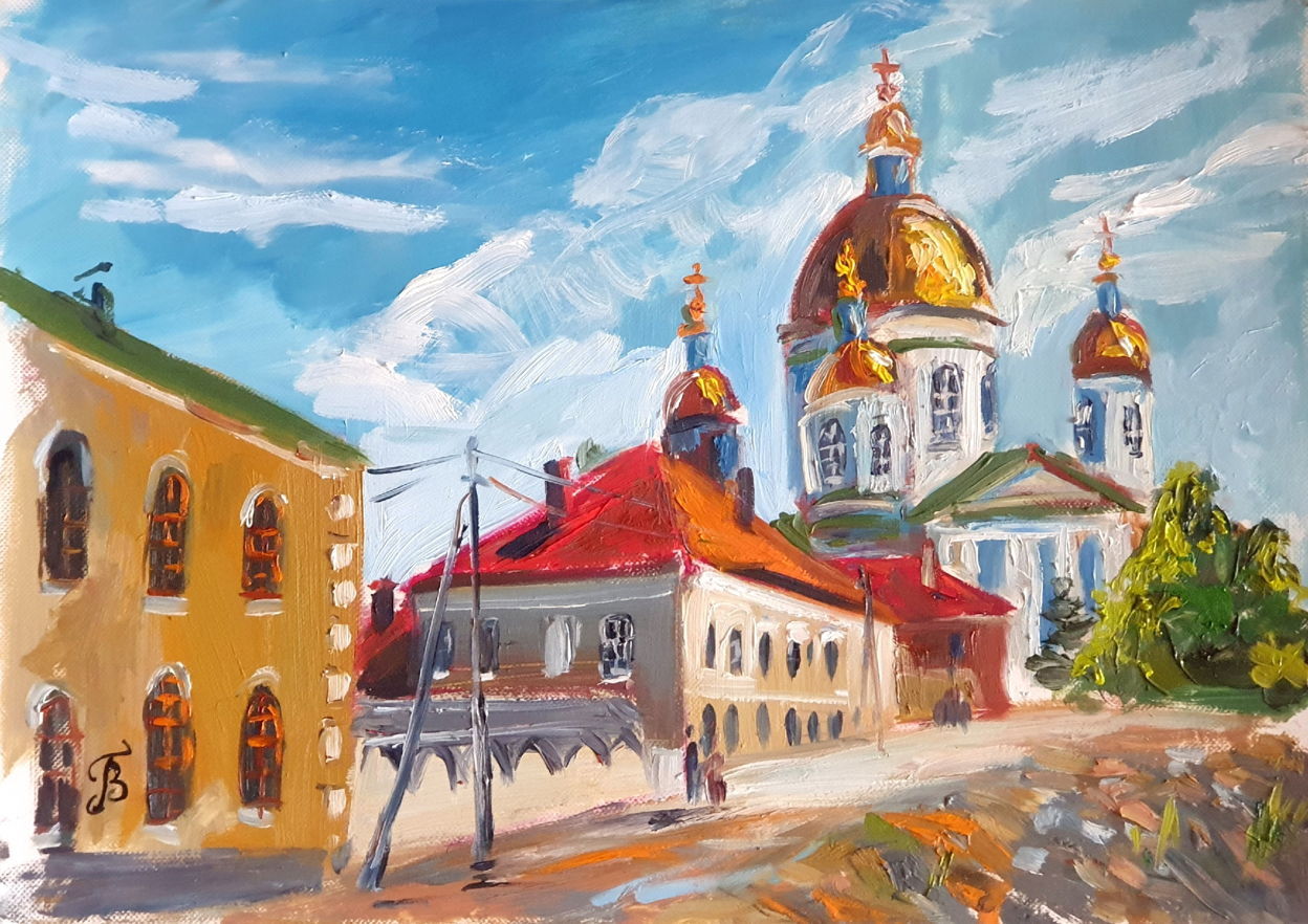 Мастер-класс по созданию коллажа «Городской пейзаж»