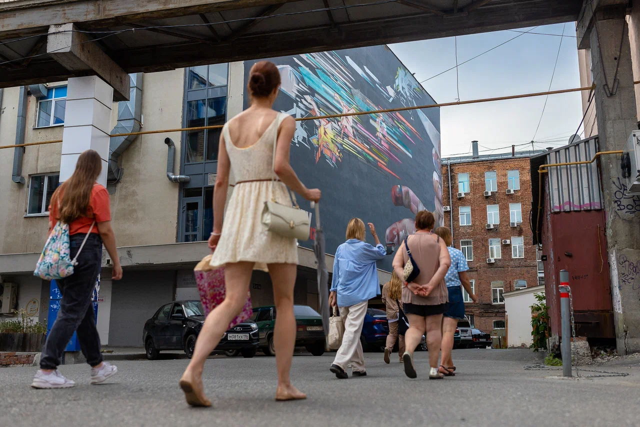 АРТ-ПРОГУЛКА ПО STREET ART LINE, МАРШРУТ 1