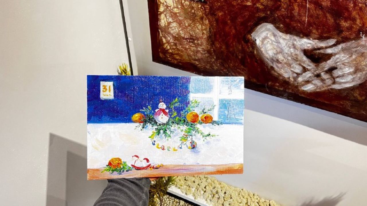 Мастер-класс по масляной живописи «31 декабря»