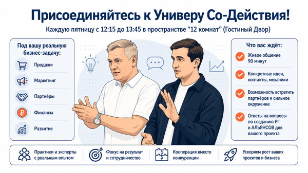 УНИВЕР Со-Действие с Владимиром Боханом и Евгением Евтуховым