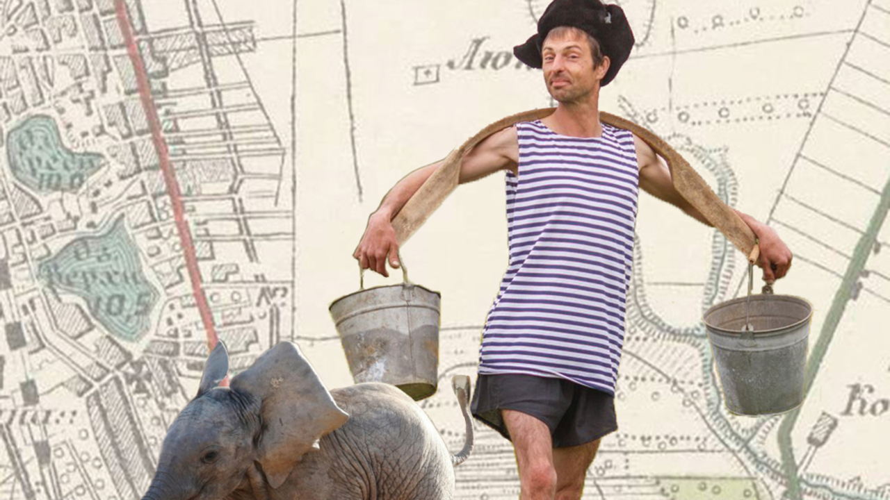 Мобильный квест "В поисках слона или как мужик за водой ходил"