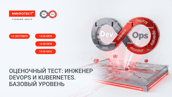 Оценочный тест: «Инженер DevOps и Kubernetes. Базовый уровень»