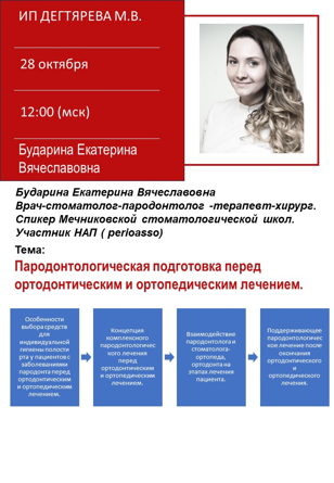 Пародонтологическая подготовка перед ортодонтическим и ортопедическим лечением