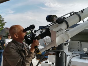 Экскурсия c наблюдениями Солнца на площадке телескопа АЦУ-5 в Пулковской обсерватории
