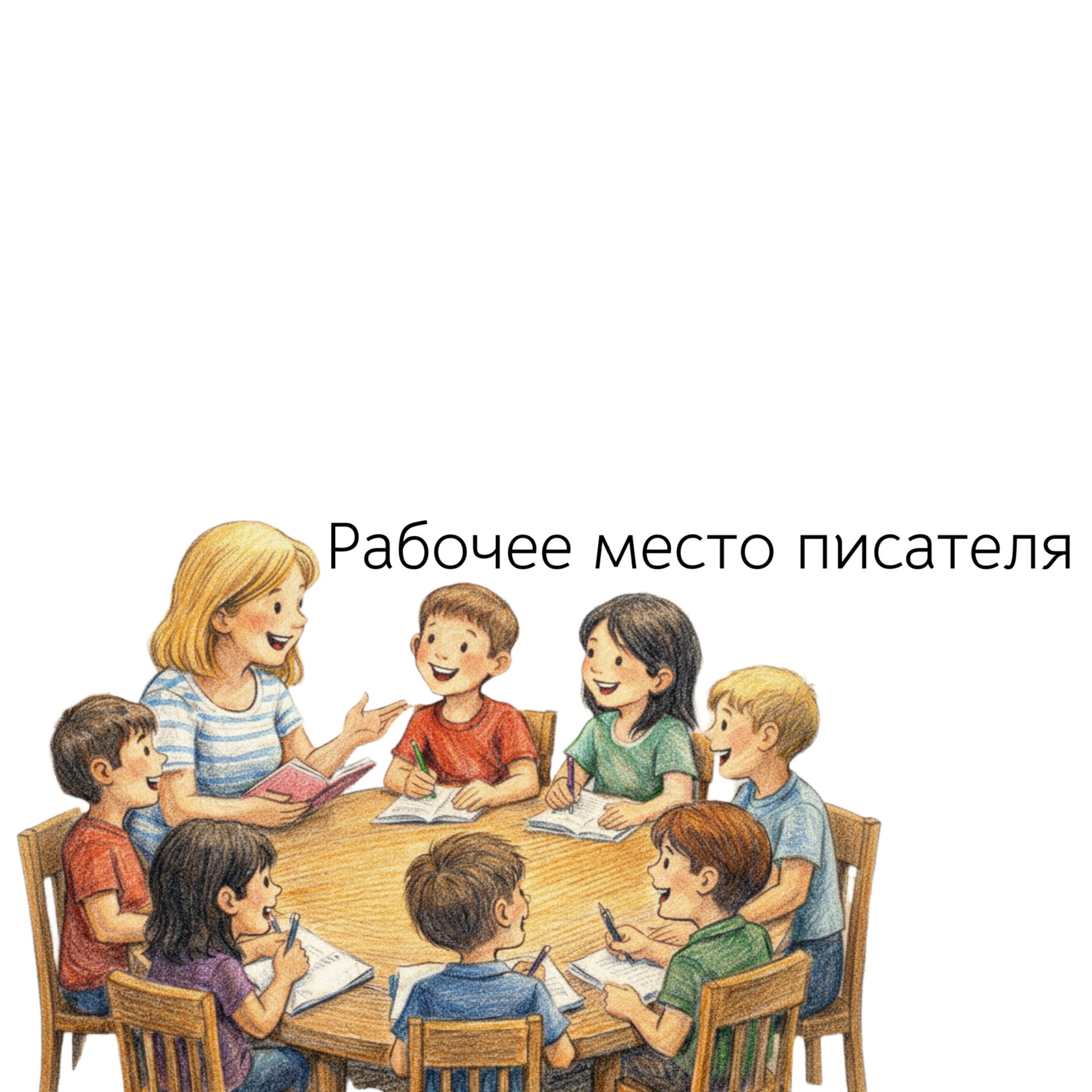 Рабочее место писателя