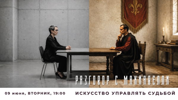 Интеллектуальное суаре «Разговор с Макиавелли. Искусство управлять судьбой»