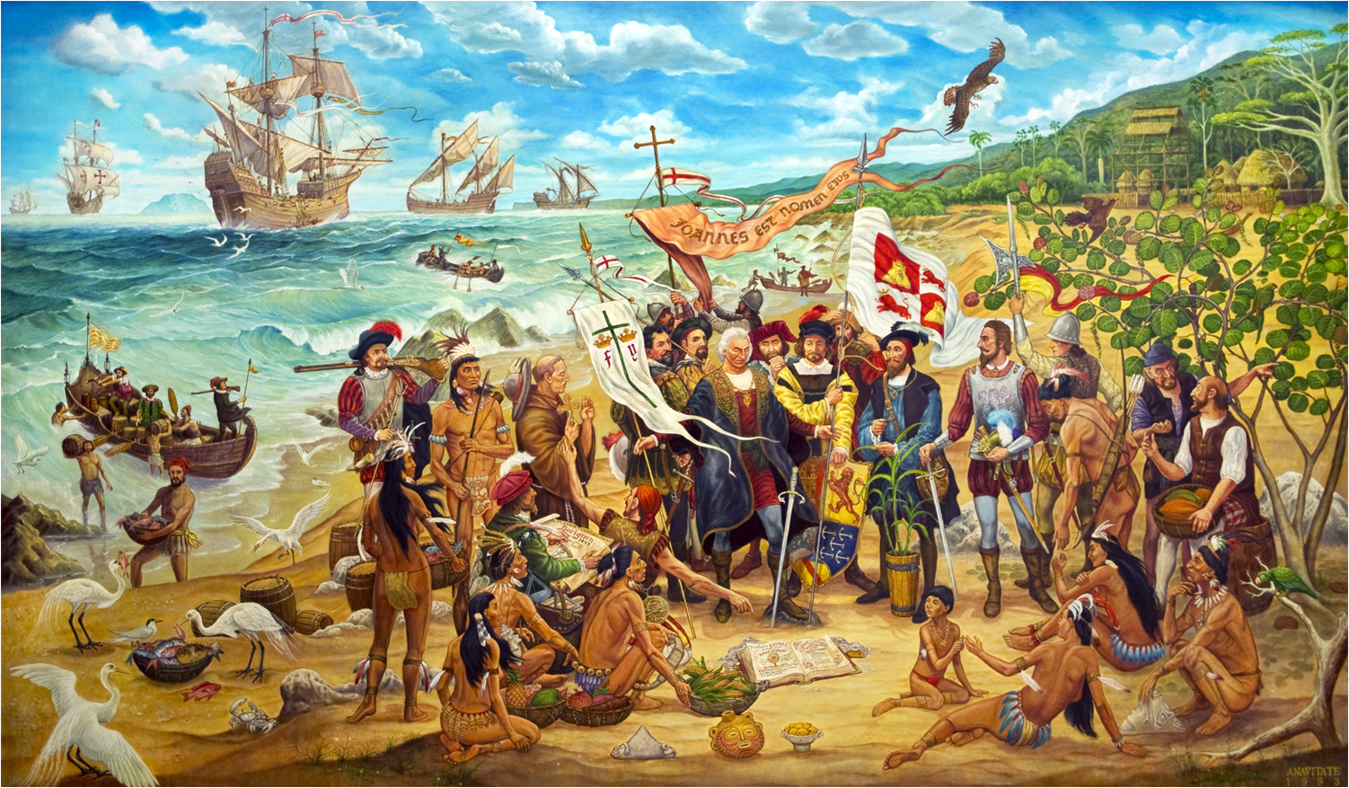 В каком году началась экспедиция в индию. Испанские Конкистадоры завоевание.