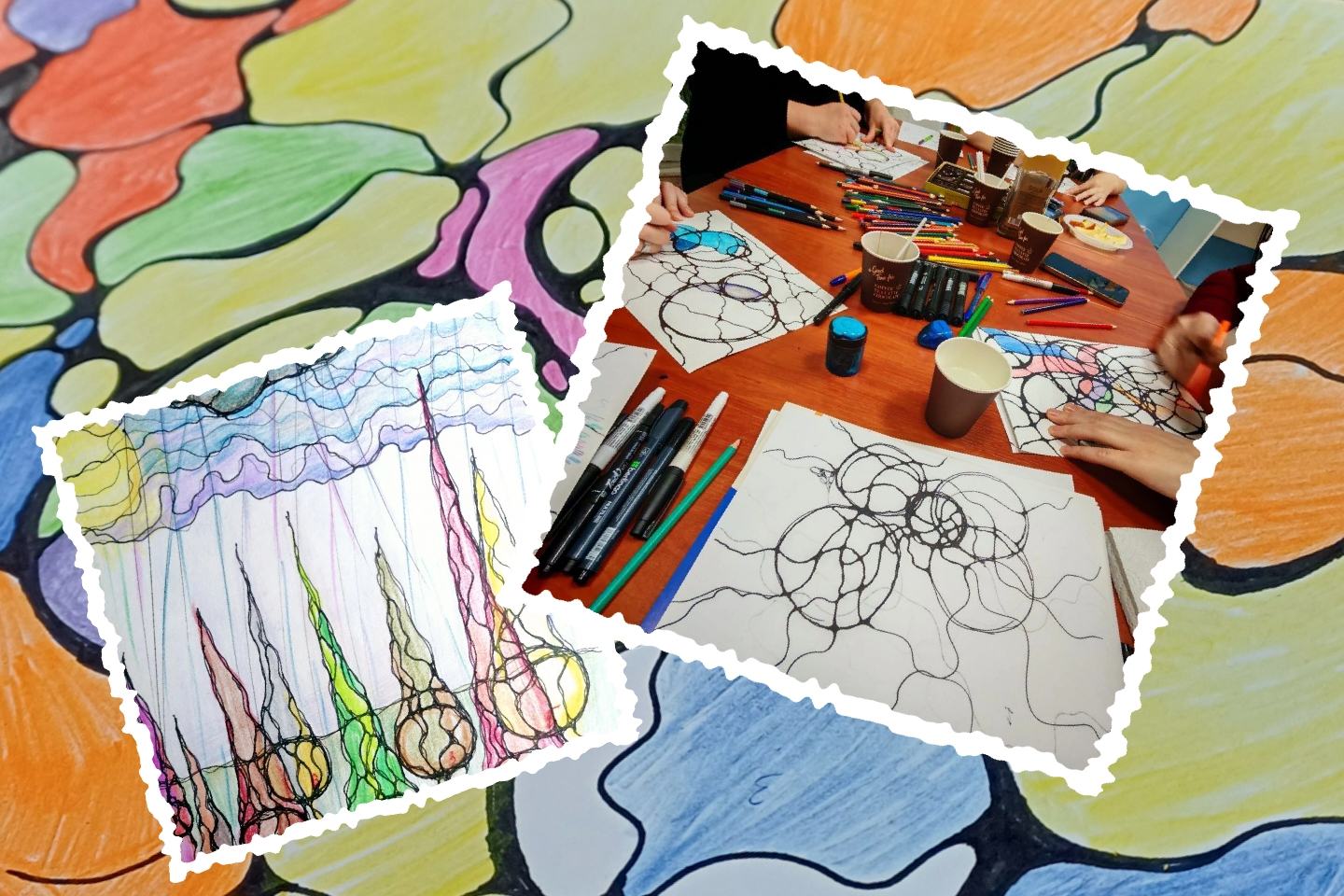 Арт-терапия. Рисуем НейроДождь