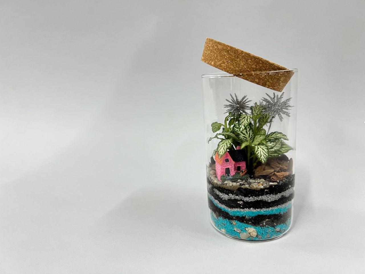 Детский мастер-класс по созданию мини-флорарума "Салют"