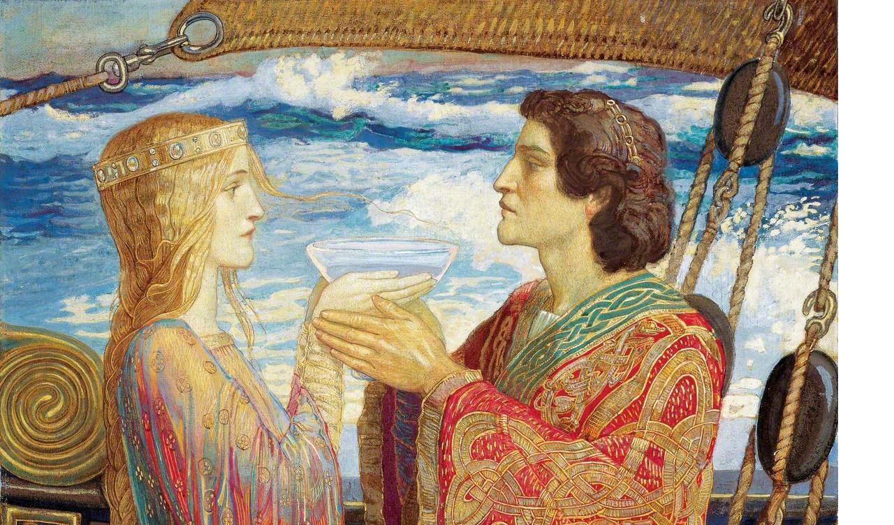 Любовные сюжеты в живописи и литературе