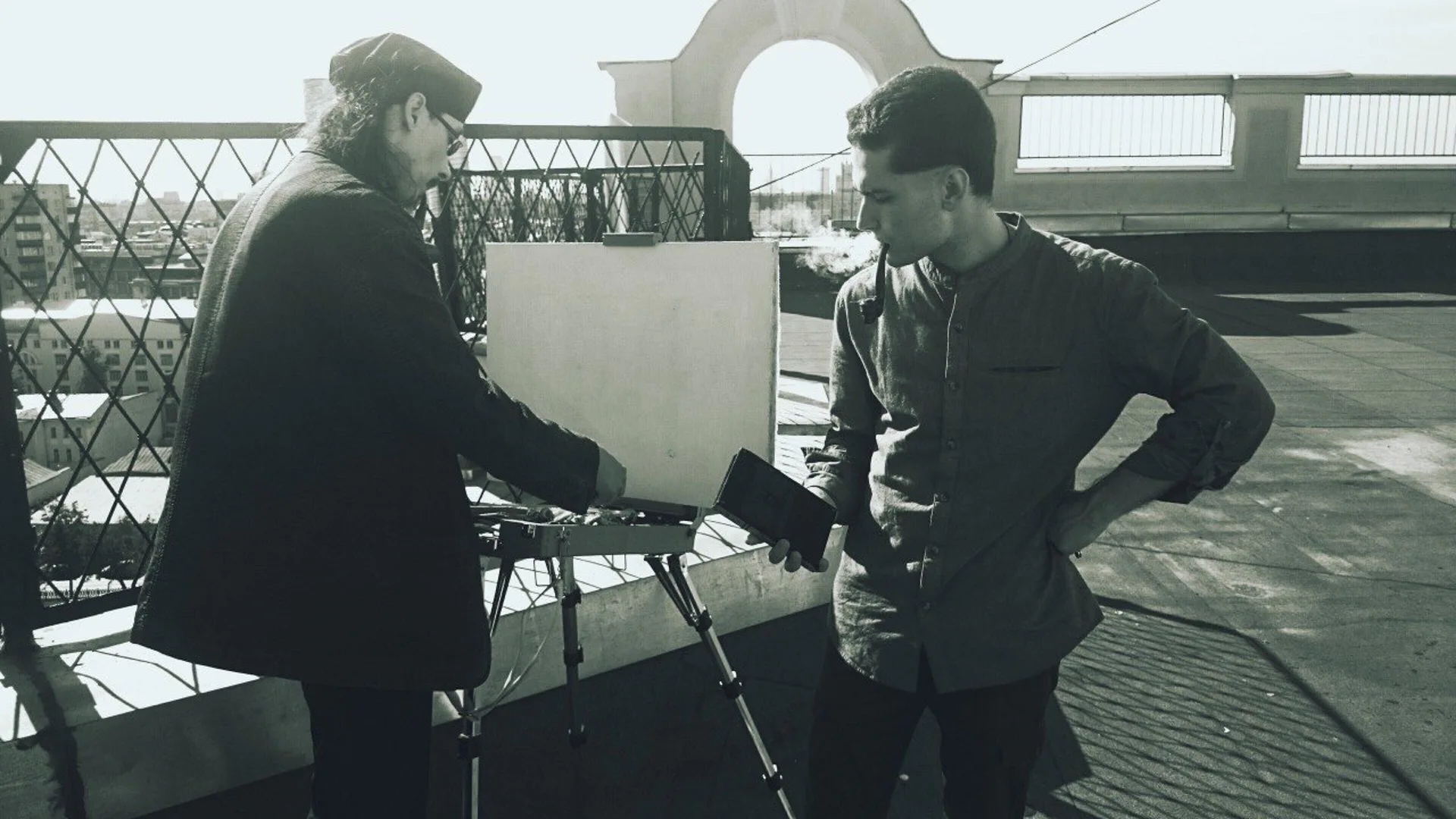 День открытых дверей в школе «Пишем на крыше»