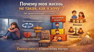 Почему моя жизнь не такая, как я хочу: про зрелость психики без сложных слов