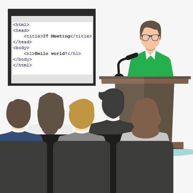 ITMeeting — телеграм-канал с анонсами бесплатных мероприятий по разработке