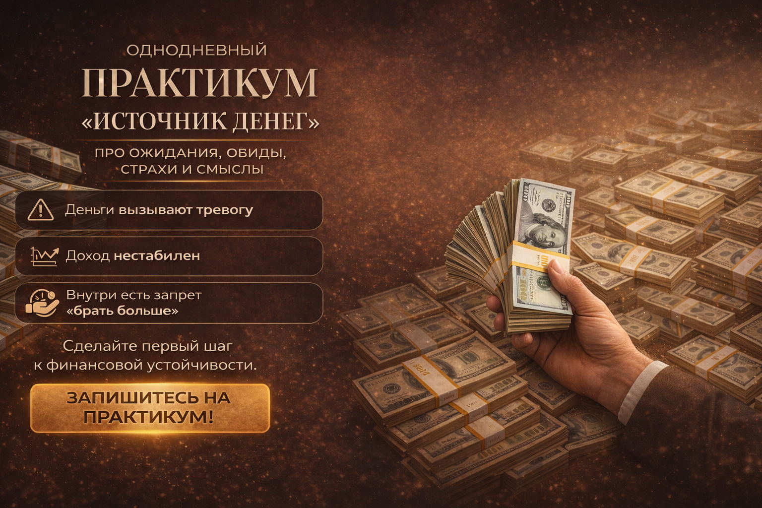 Однодневный практикум «Источник денег»