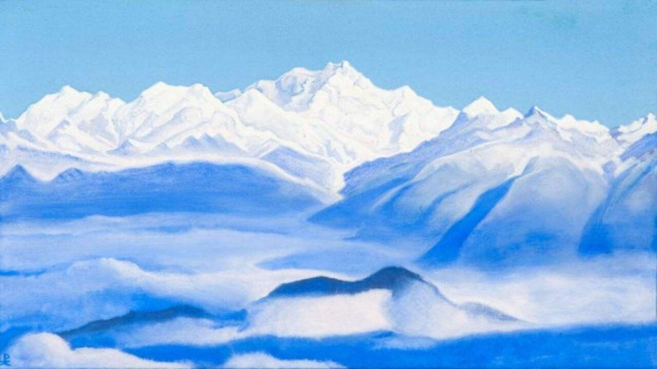 "Певец гор. Час живописи"