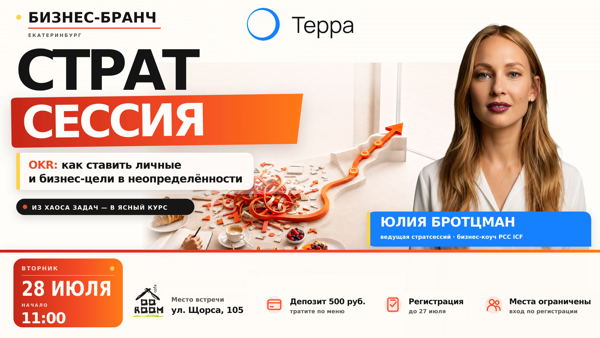 СТРАТСЕССИЯ. OKR как ставить бизнес и личные цели в неопределенности