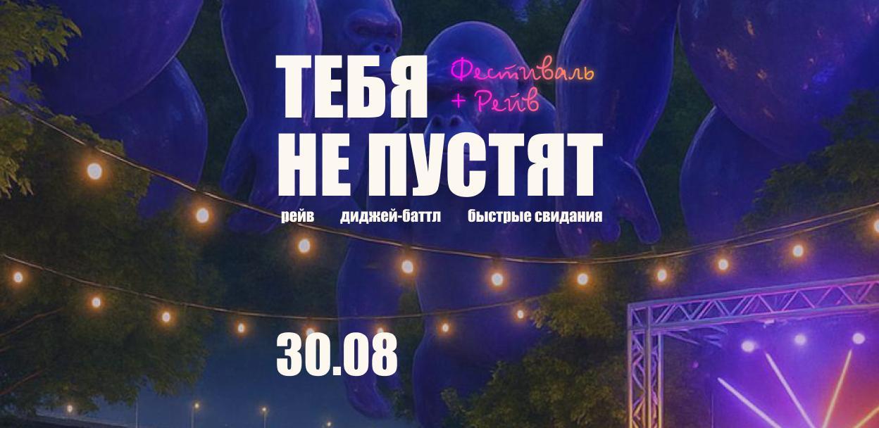 Тебя не пустят! Фестиваль уходящий в ночной Рейв