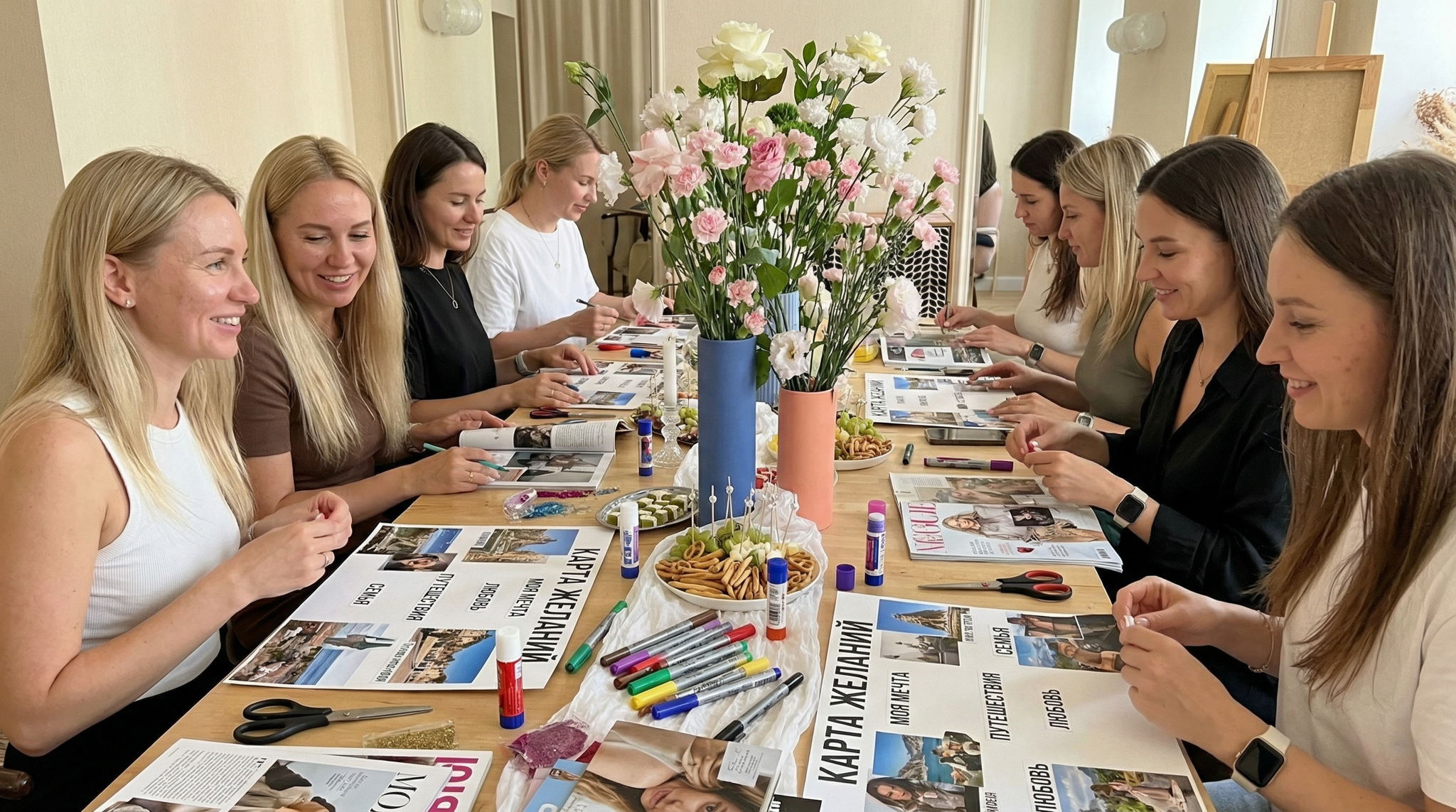 Карта Желаний. Мастер-класс