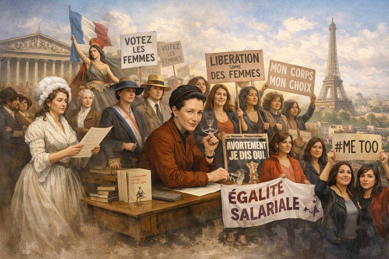 Лекция на французском Le féminisme à la française