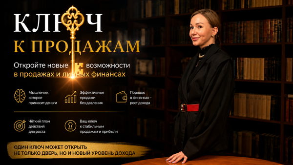 БИЗНЕС ИГРА "КЛЮЧ К ПРОДАЖАМ"