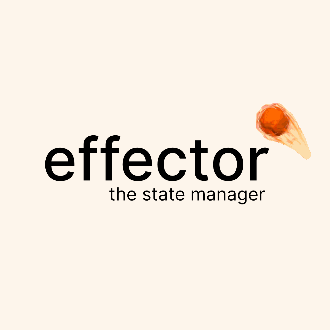 Effector js. Effector React. Effector logo. Effector State Manager logo.