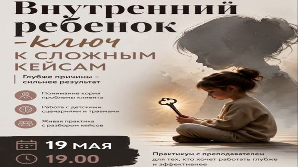 Внутренний ребенок ключ к сложным кейсам