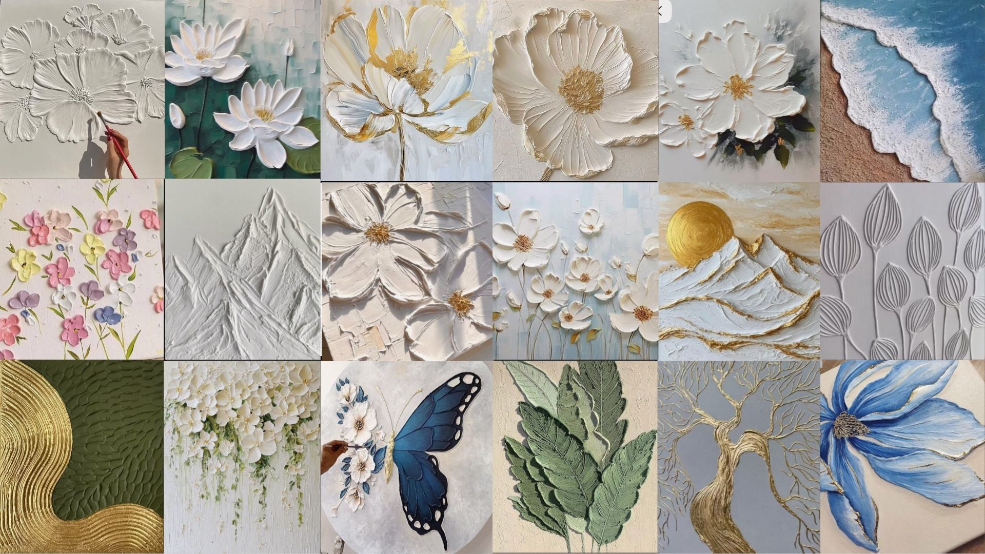 Арт-завтрак и арт-ужин в особняке на Полянке: объемная живопись текстурной пастой мастихином