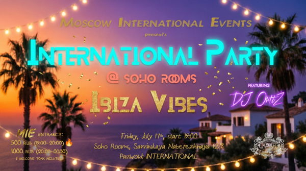 International Party: Ibiza Vibes
