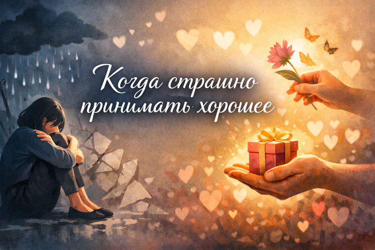 Психологический мастер-класс «Когда страшно принимать хорошее»