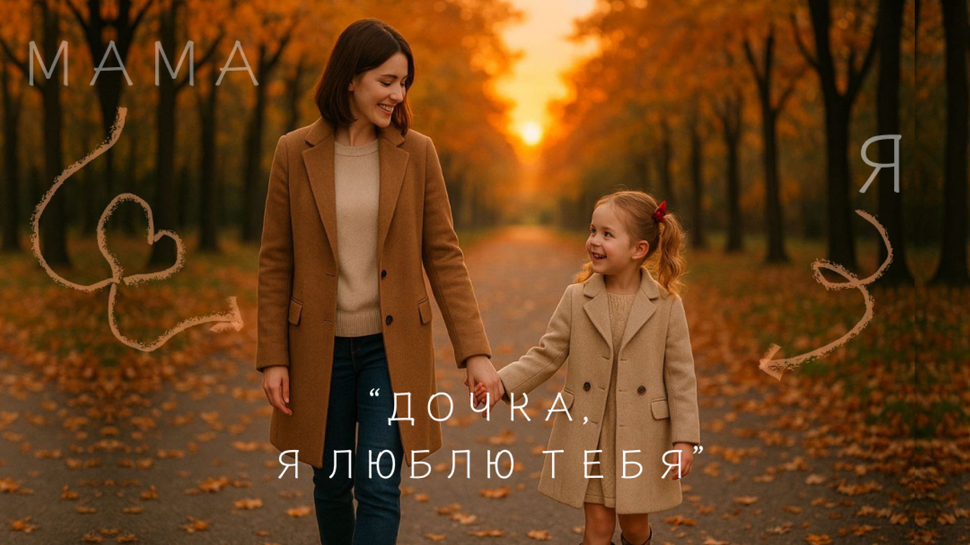 Дочка, я люблю тебя! Мама