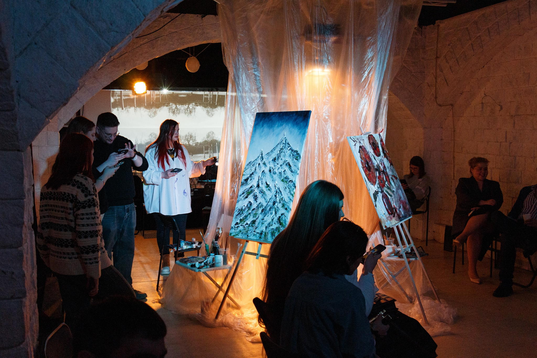 Космический JAM: музыка и живопись