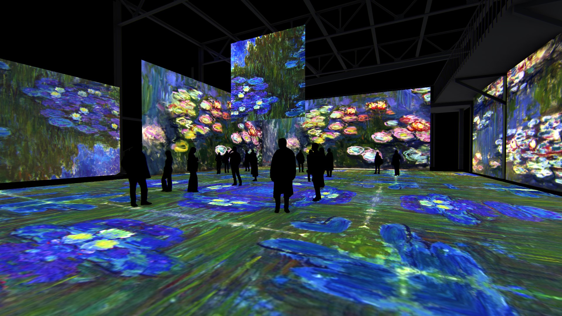 Мультимедийная выставка представляет шесть интерактивных зон