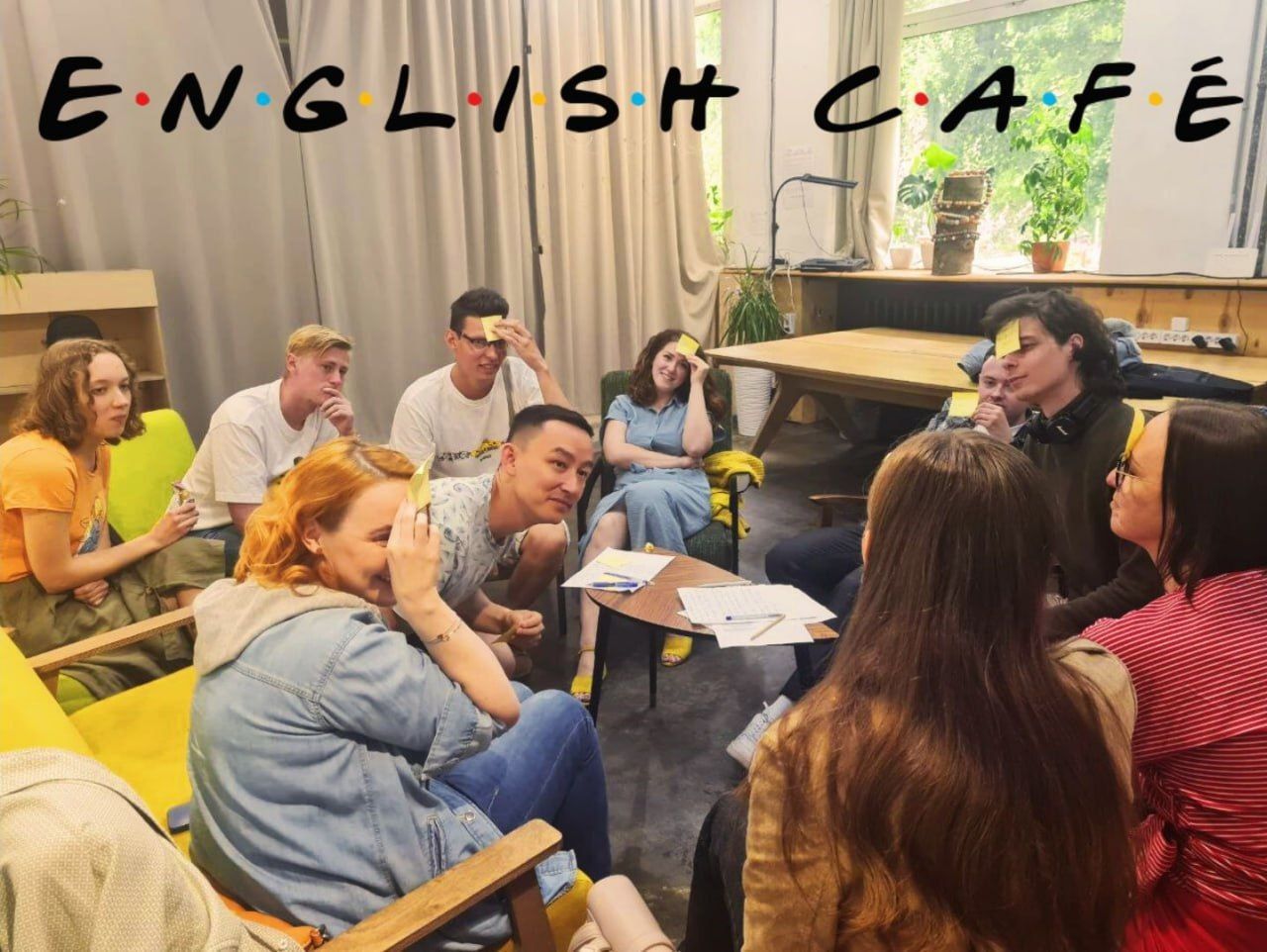English café