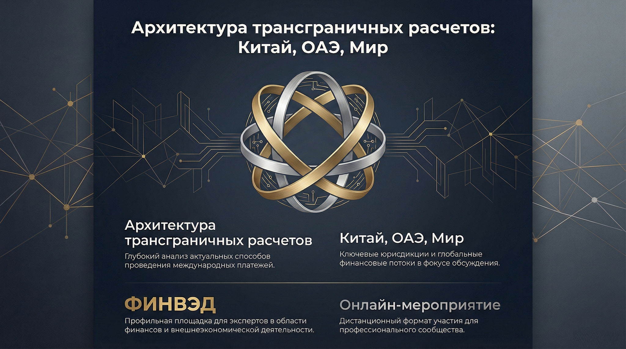 Архитектура трансграничных расчетов: Китай, ОАЭ, Мир