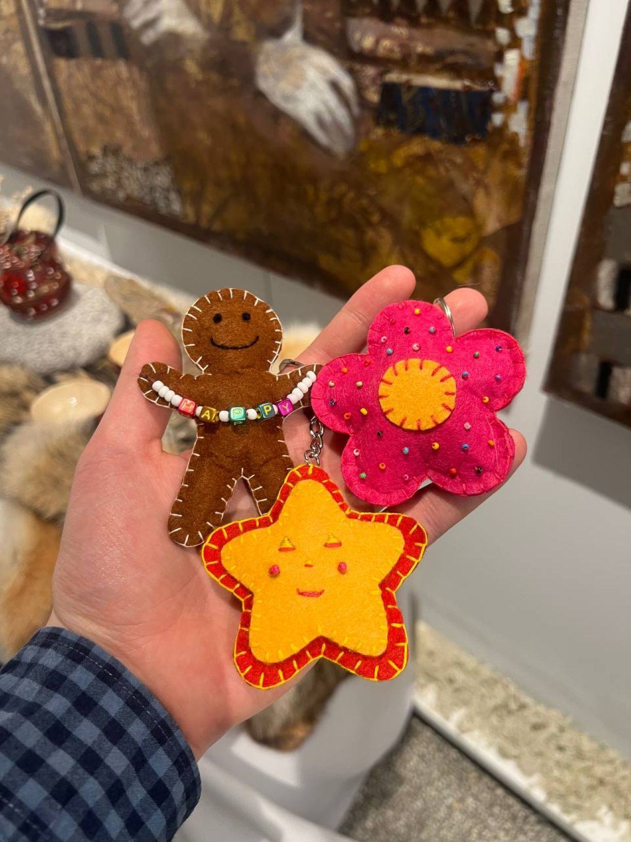 Мастер-класс "Игрушки/брелоки из фетра" (6+)