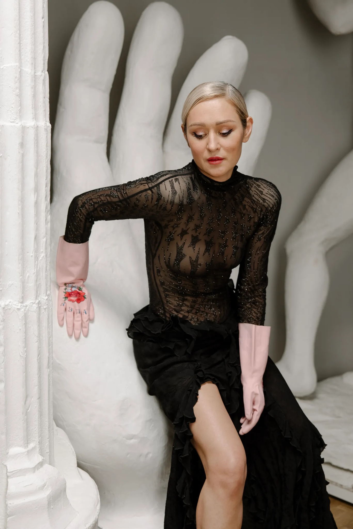 Мастер-класс "Ткань. Тело. Истина" от Оксаны Косаревой