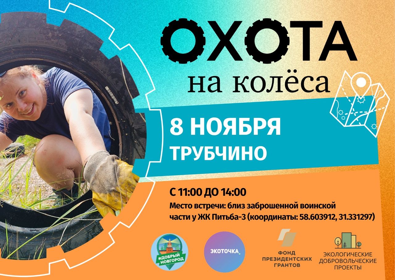 Охота на колёса в Трубичино