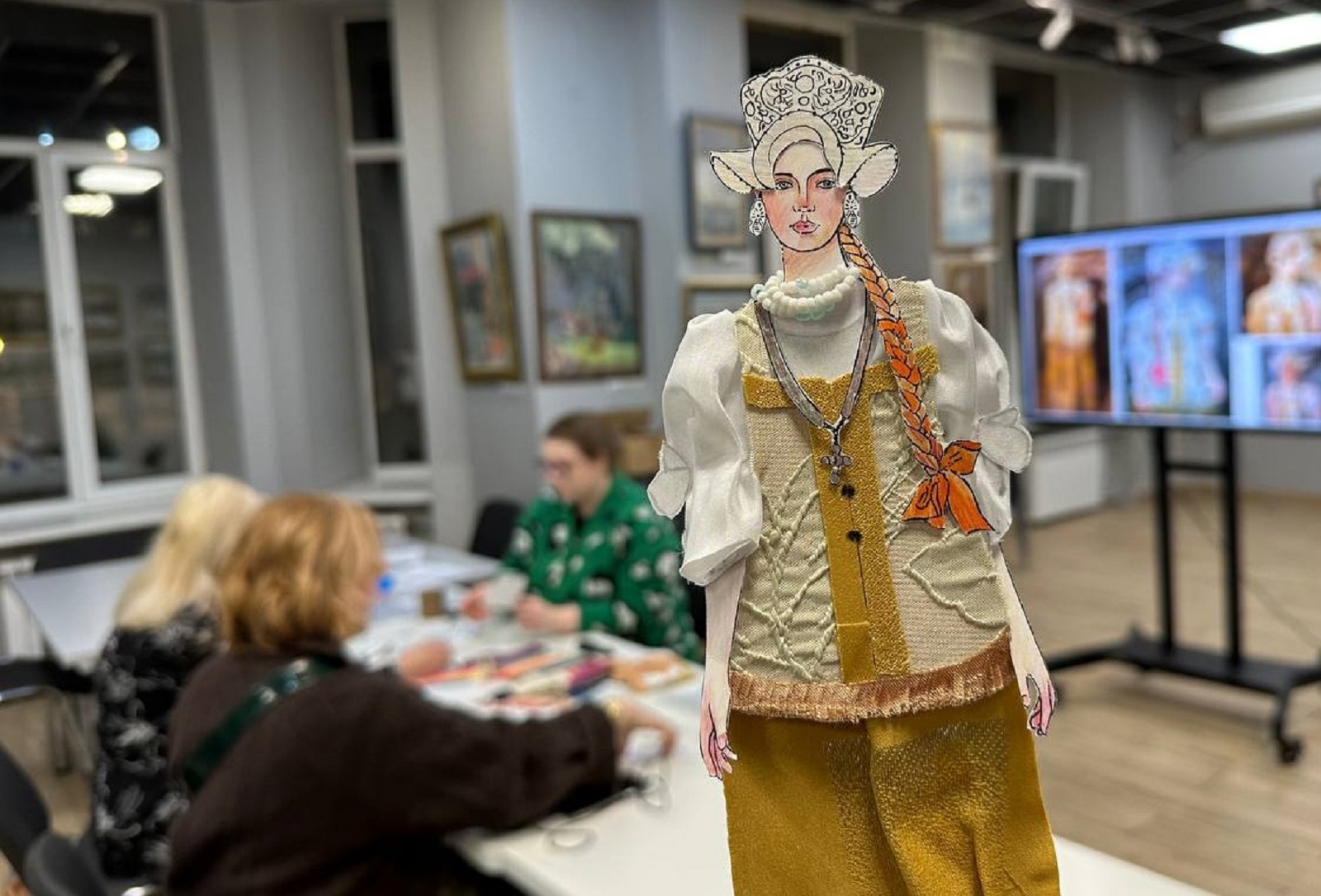 Мастер-класс "русский народный костюм севера"