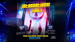 SPB International Party - LIVE DJ NIGHT
