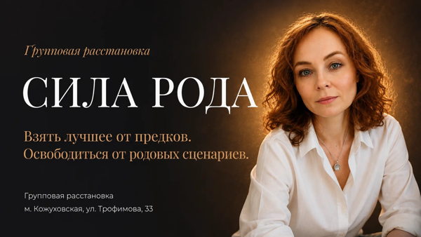 Групповая расстановка «Сила рода»