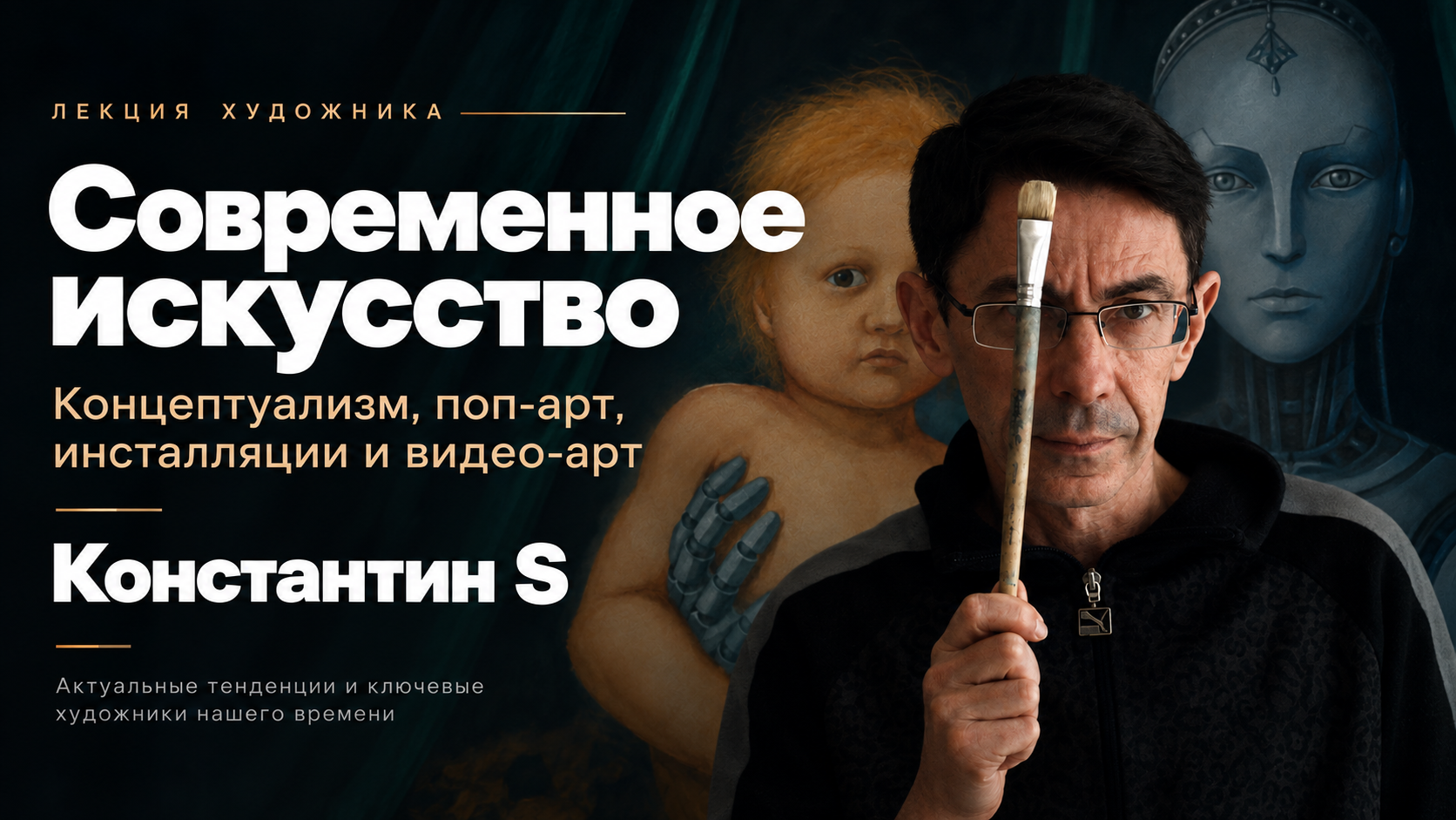 Встреча с художником Константином S: "Современное искусство: как его понимать? "