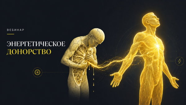 Вебинар «Энергетическое донорство»