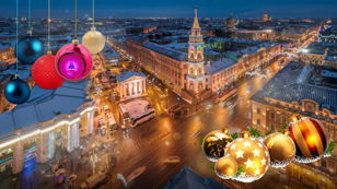 Christmas — образы Рождества на крыше Невского. Новогодние импровизации вечеринка с фуршетом в музее
