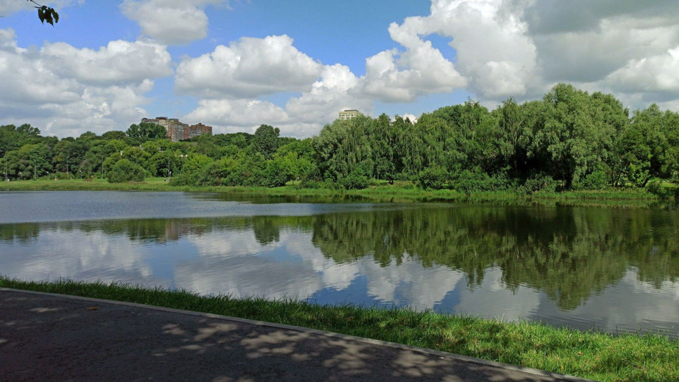 Пленэр Москвича. Люблинские пруды