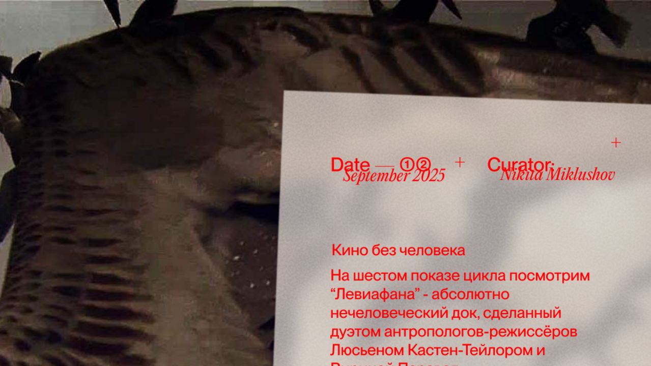 "Левиафан" / 2012 / режиссёры: Люсьен Кастен-Тэйлор, Вирина Паравел