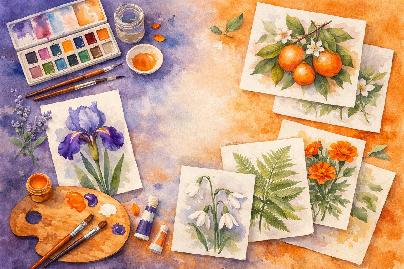 Мастер-класс «Ботаническая иллюстрация»