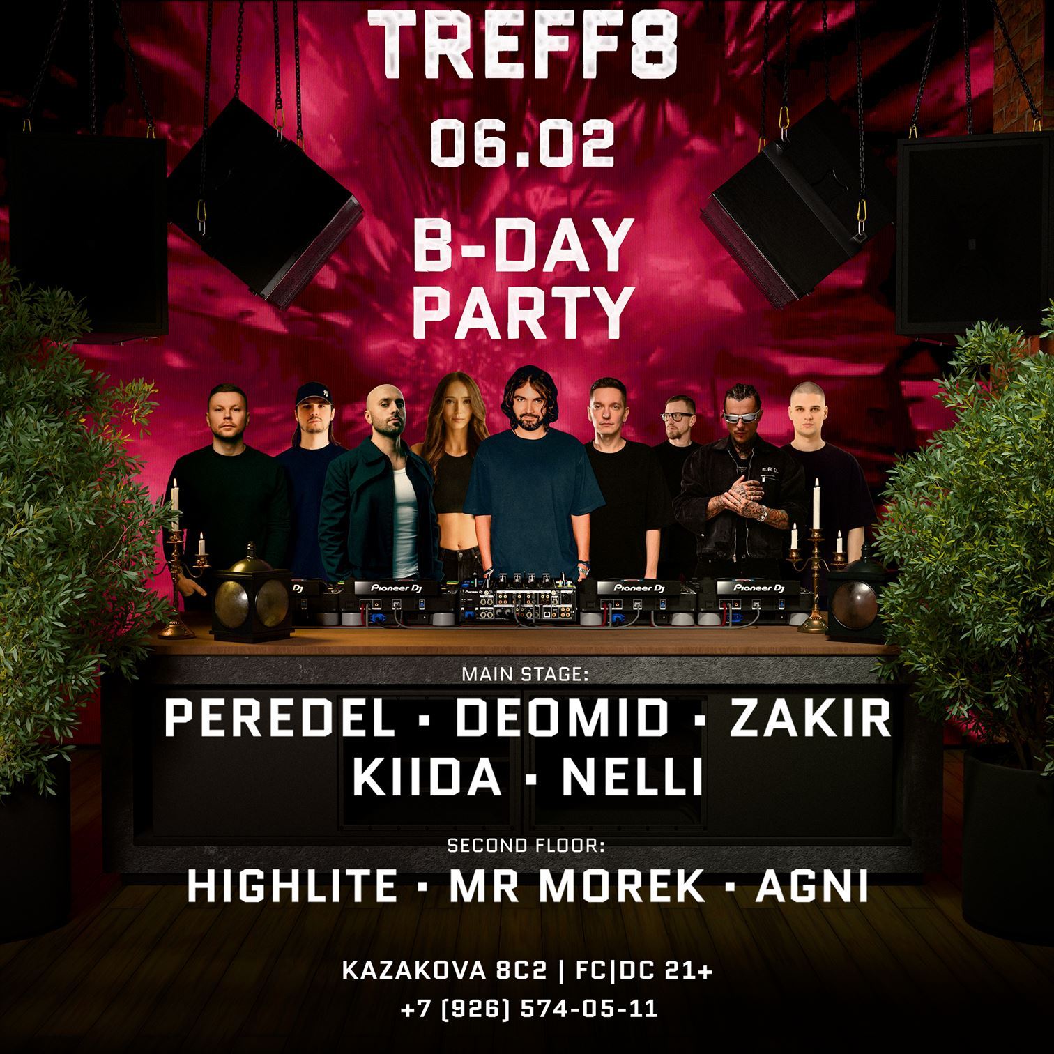 B-DAY TREFF8